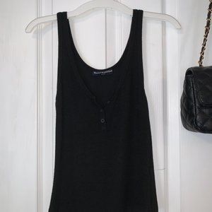 Brandy Melville Blank Tank with Button Front